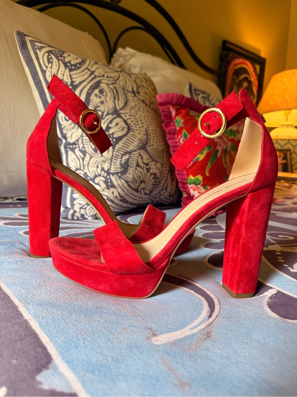 Pelle Moda Red Heels